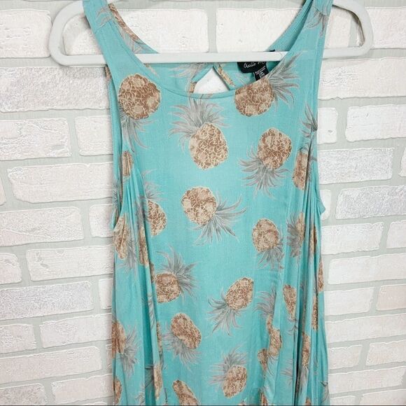 Charlie Paige Pineapple Ruffle Dress K14 - Picture 2 of 8